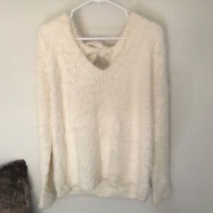 Banana Republic cream sweater